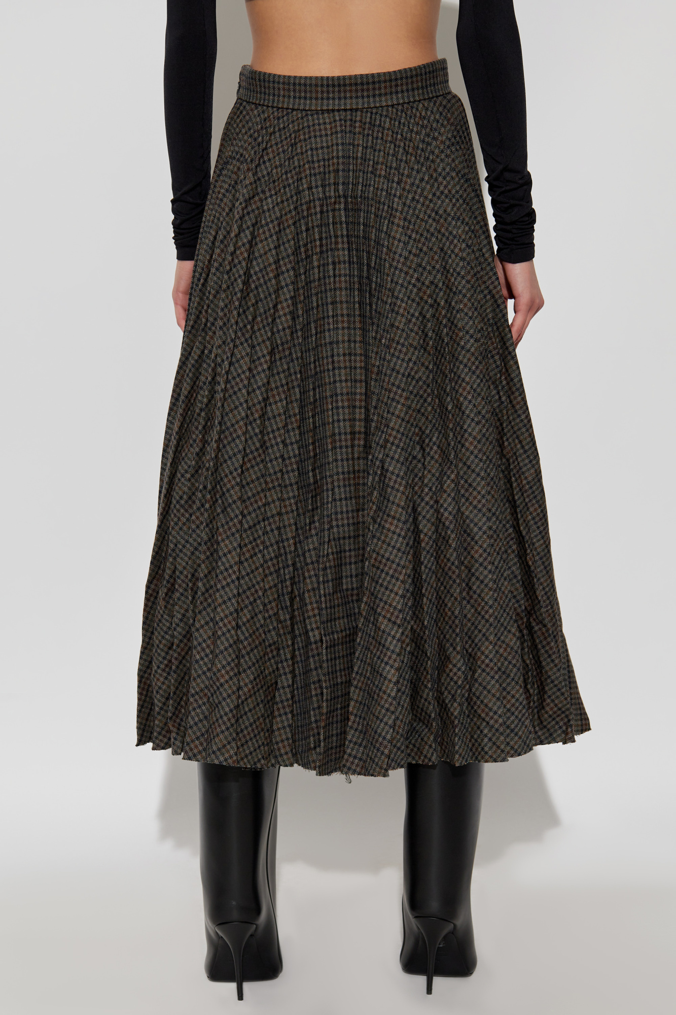 【バレンシアガ】 Skirts - Pleated Skirts スカート Balenciaga - Pleated skirt black - The Corner